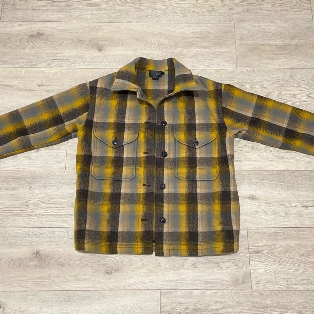 Pendleton Dylan Wool Jacket Plaid Button-Up Jacket - image 3